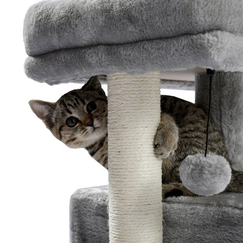 28.4" Cat Tree for Indoor Cats Tower Pet Supplies - DailySale