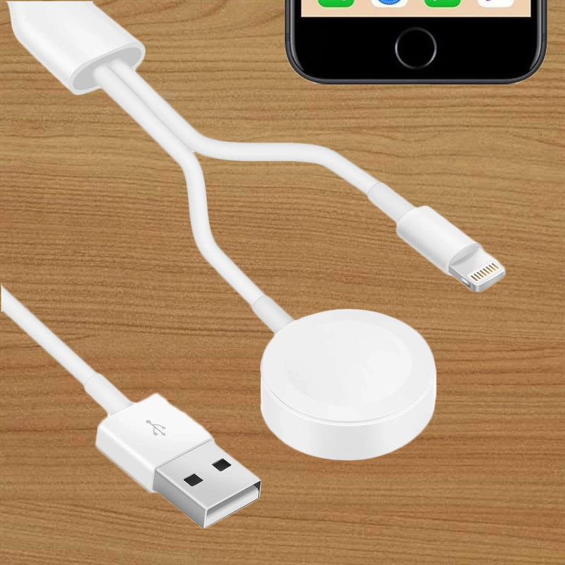 2 in 1 iPhone and Apple Watch Charger - DailySale, Inc