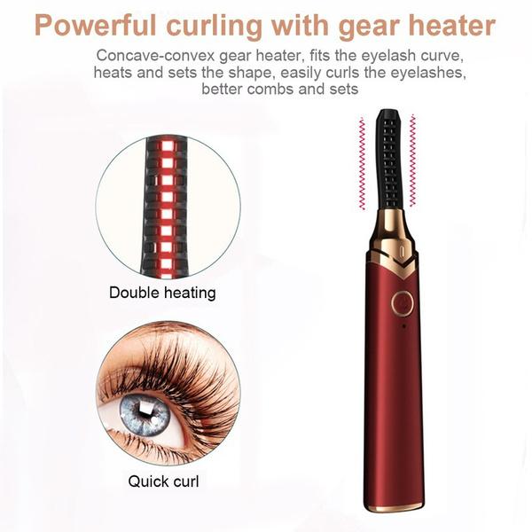 3 Gear Adjustment Electric Heated Eyelash Curler Beauty & Personal Care - DailySale