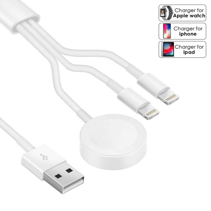 3-in-1 Apple iPhone & Watch Charger Mobile Accessories - DailySale