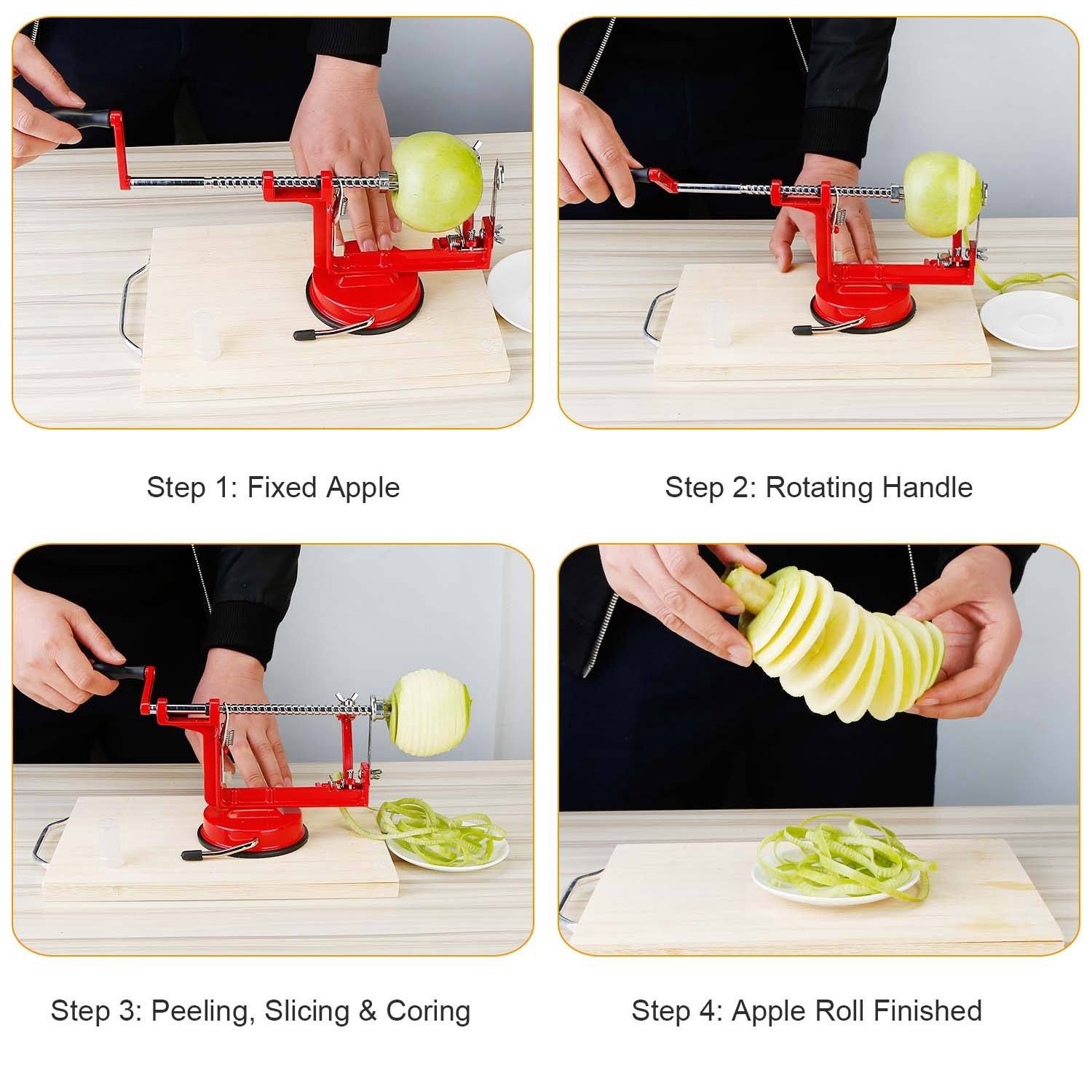 3-in-1 Apple Peeler Manual Rotation Kitchen & Dining - DailySale