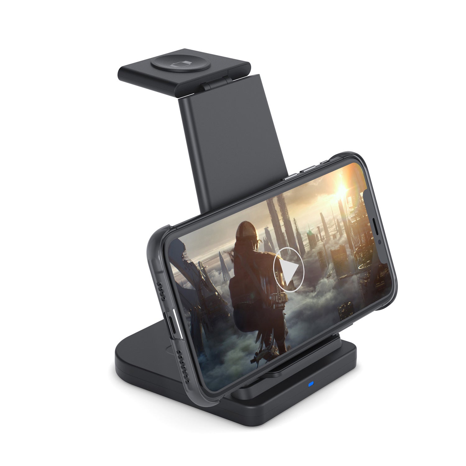 3-in-1 Foldable Fast Wireless Charging Stand Mobile Accessories - DailySale