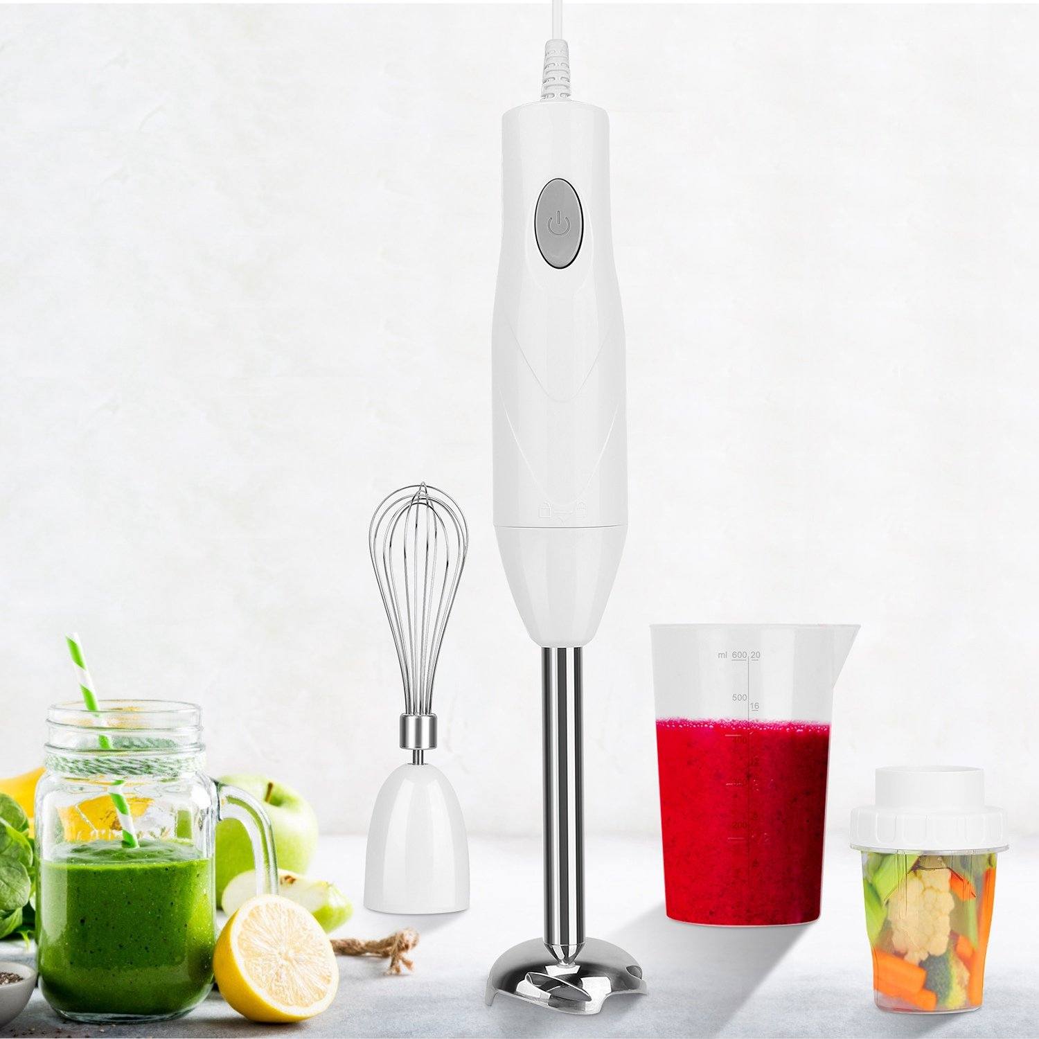 3-in-1 Immersion Hand Blender Multifunctional Stick Kitchen & Dining - DailySale