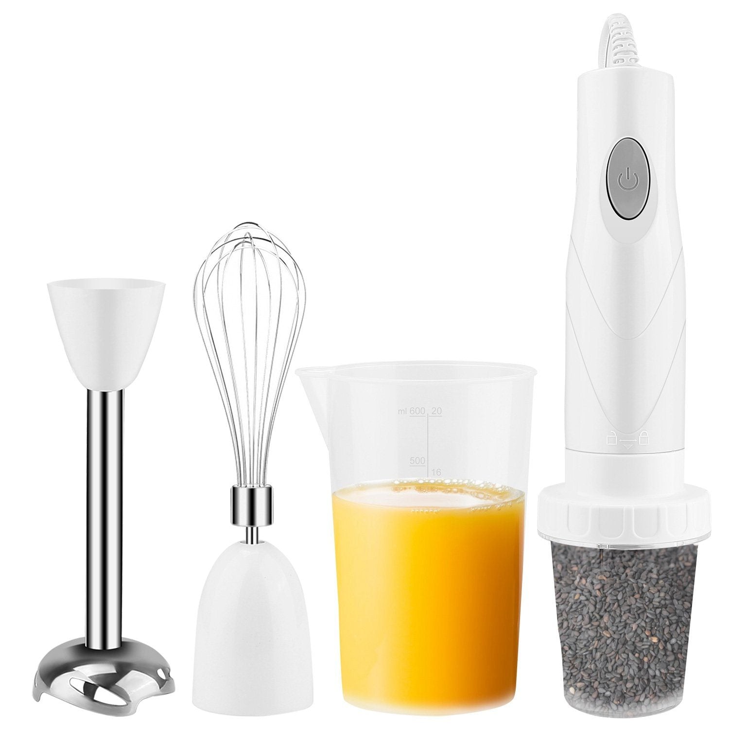 3-in-1 Immersion Hand Blender Multifunctional Stick Kitchen & Dining - DailySale