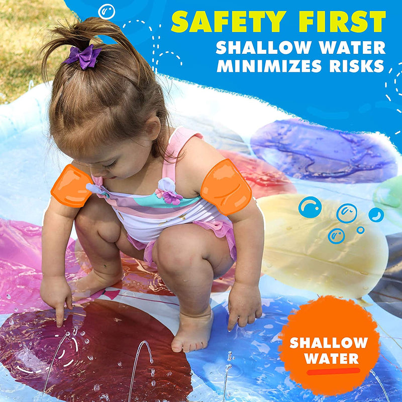 3-in-1 Splash Pad Kids Fountain Toys & Games - DailySale