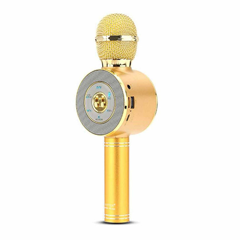 3-in-1 Wireless Karaoke Microphone Everything Else Gold - DailySale