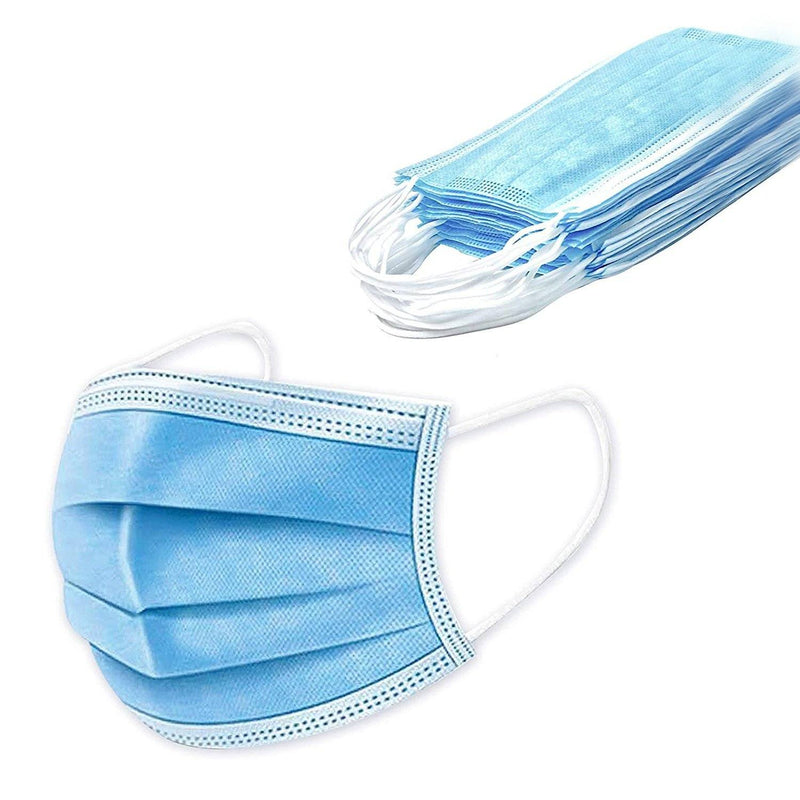 3 Layer Disposable Protective Face Masks Face Masks & PPE - DailySale