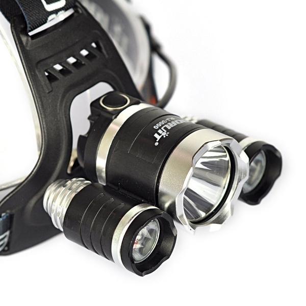 3 LED XM-L T6 Waterproof Headlamp LED Torch Flashlight Outdoor Lighting - DailySale