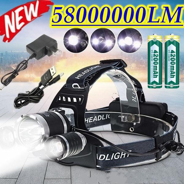 3 LED XM-L T6 Waterproof Headlamp LED Torch Flashlight Outdoor Lighting - DailySale