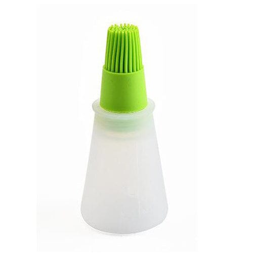 3-Pack: 2.2oz Silicone BBQ Oil Bottle Brush with Flat-Bottom Design Kitchen Tools & Gadgets Green - DailySale