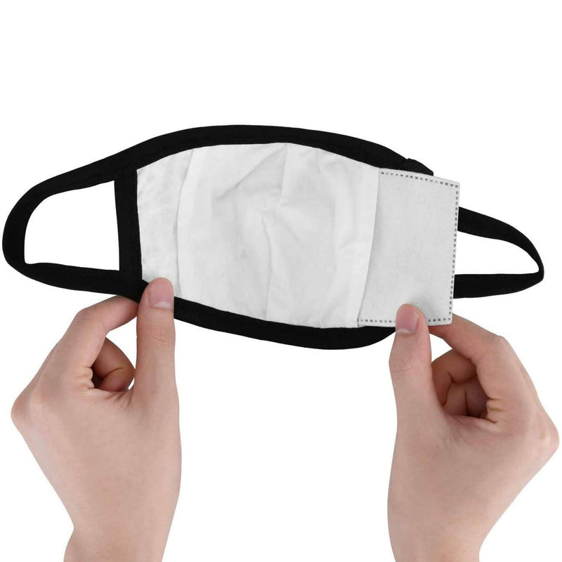 3-Pack: Adult Cotton Reusable Face Masks with 10 Filters Face Masks & PPE - DailySale