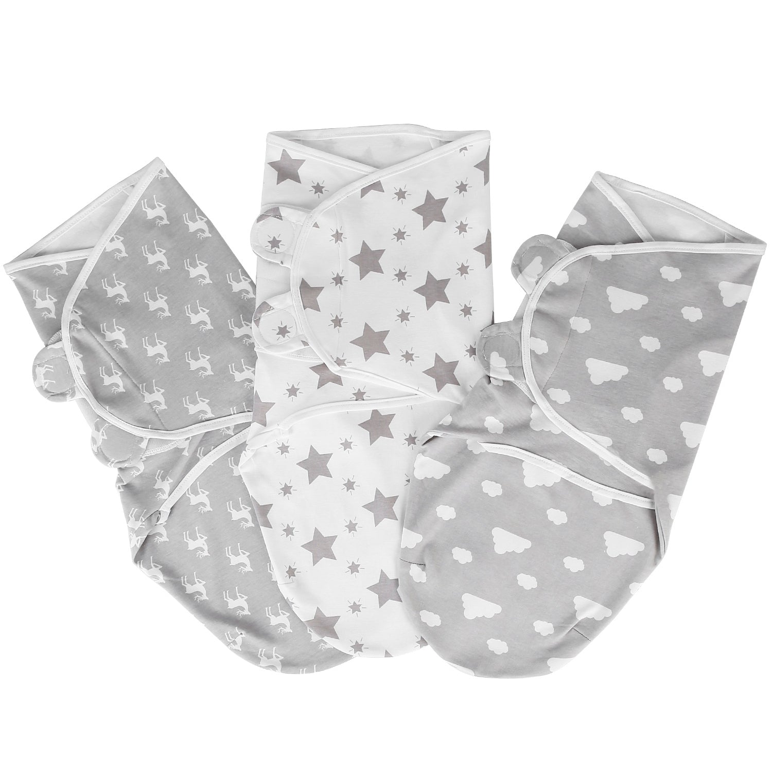 3-Pack: Baby New Born Swaddle Wrap Baby - DailySale