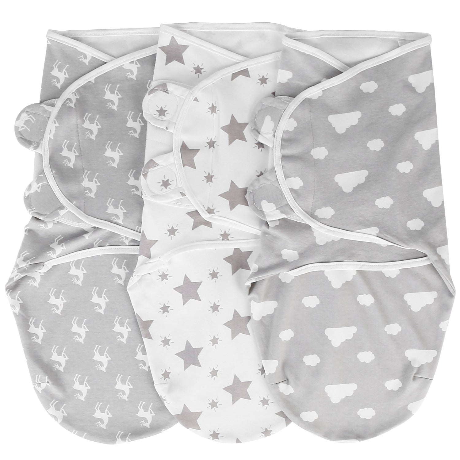 3-Pack: Baby New Born Swaddle Wrap Baby - DailySale