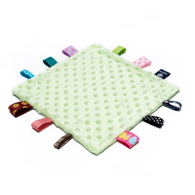 3-Pack: Baby Towel, Chewable Blanket, Sleeping Artifact & Sensory Toys Baby Green - DailySale