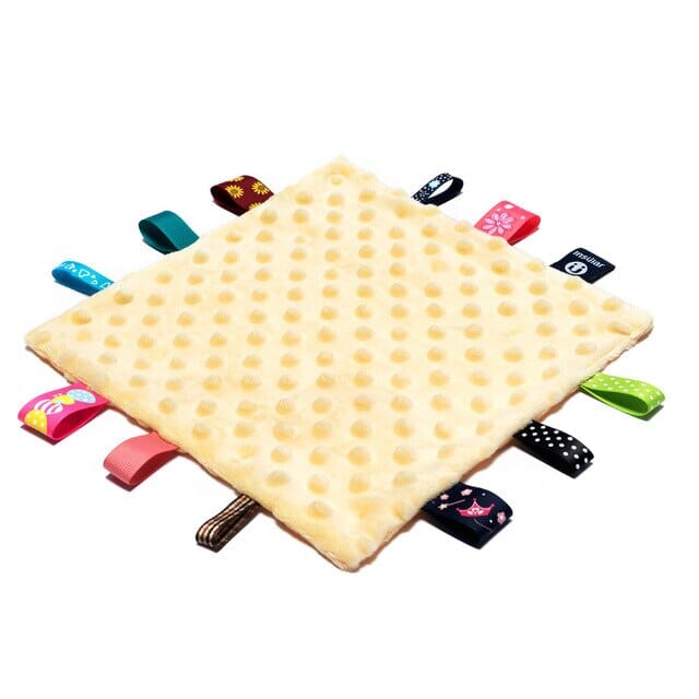 3-Pack: Baby Towel, Chewable Blanket, Sleeping Artifact & Sensory Toys Baby Yellow - DailySale