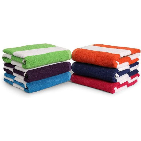 Ultra-Soft 100% Cotton Jumbo Striped Beach Towel (3-Pack) - DailySteals