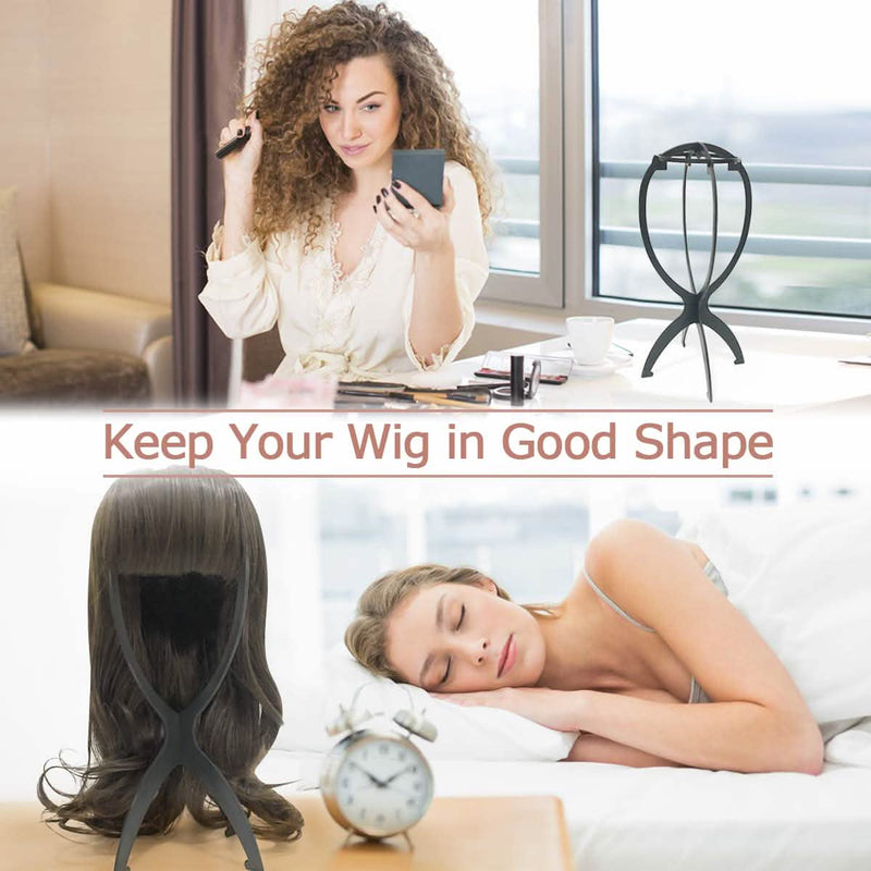 3-Pack: Dreamlover Wig Head Stands for Wigs Beauty & Personal Care - DailySale