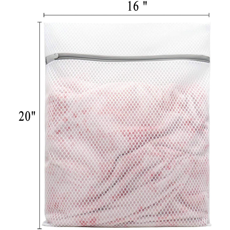 3-Pack: Durable Honeycomb Mesh Laundry Bags