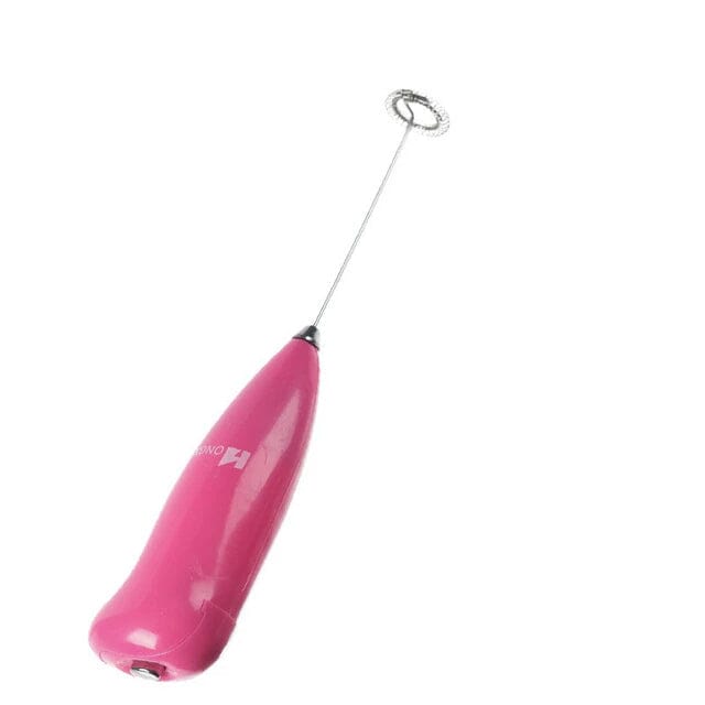 Handheld Milk Frother - Pink