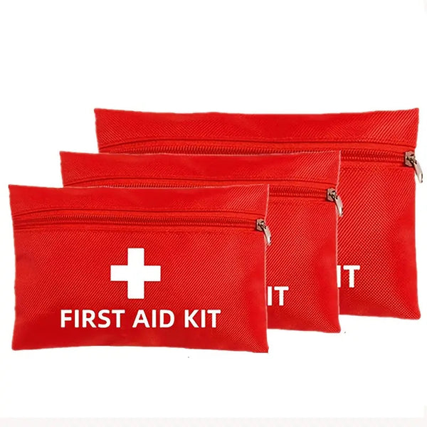 3-Pack: First Aid Kit Bags Nurse Red Medical Tools Bag Bags & Travel - DailySale