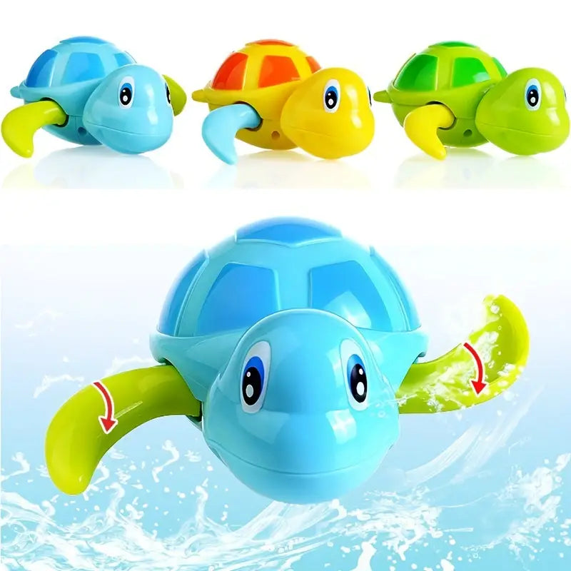 3-Pack: Fun Swimming Turtle Bath Toy Toys & Games - DailySale