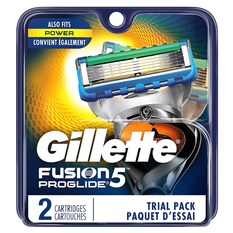3-Pack: Gillette Fusion5 ProGlide Men's Razor Blades Men's Grooming - DailySale