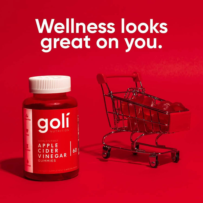 3-Pack: Goli Apple Cider Vinegar Gummy Vitamins Wellness - DailySale