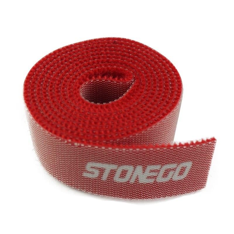 3-Pack: Hook and Loop Fastening Tape for Cable Ties Everything Else Red - DailySale