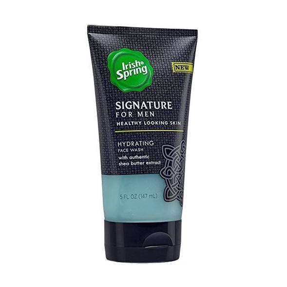 3-Pack: Irish Spring Signature for Men Hydrating Face Wash Men's Grooming - DailySale