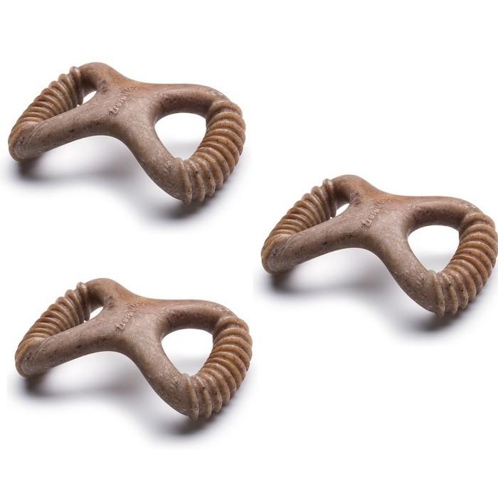 3-Pack: Lumabone Small Bacon Dental Dog Chew Toy Pet Supplies - DailySale
