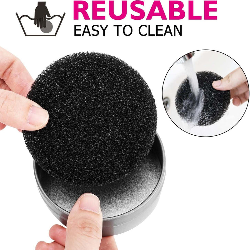 3-Pack: Luxspire Makeup Brush Cleaner Quick Wash Sponge Remover Color Beauty & Personal Care - DailySale