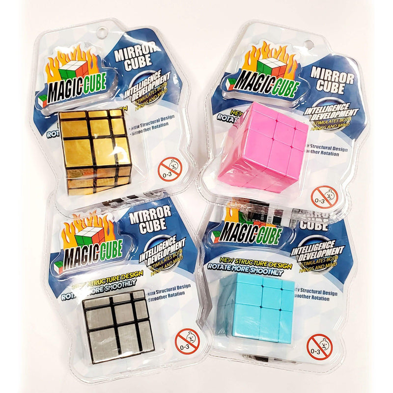 3-Pack: Magic Cube 3x3 Block Brain Teaser Cube Puzzle Toy Toys & Games - DailySale
