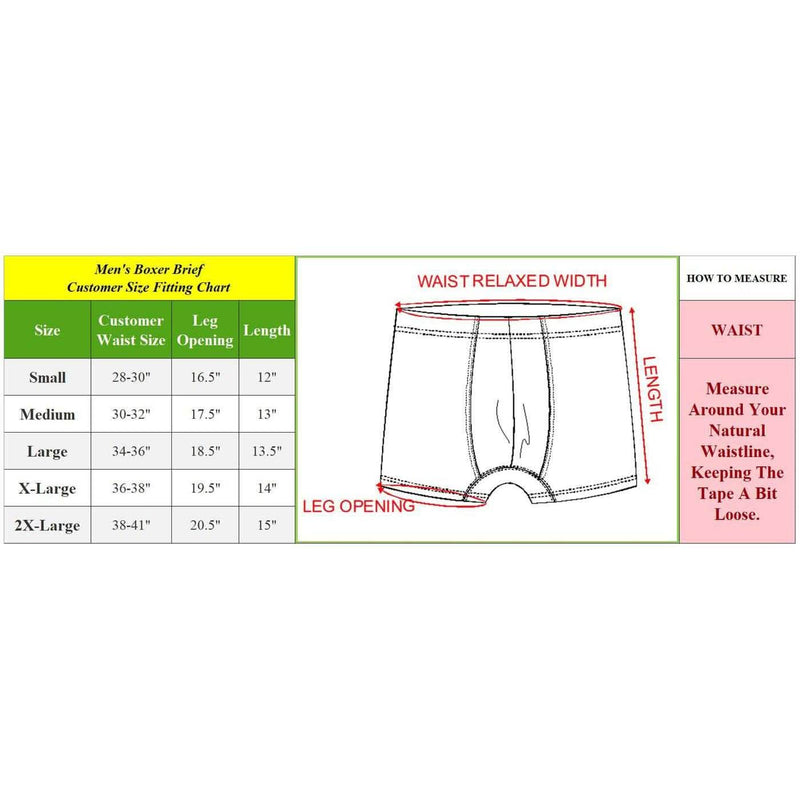 3-Pack: Men's Cotton Stretch Boxer Briefs Men's Apparel - DailySale
