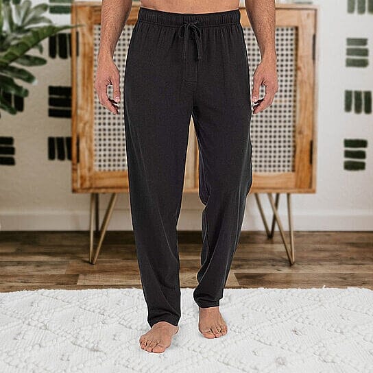 3-Pack: Men's Solid Sleep Pajama Pants Men's Bottoms - DailySale