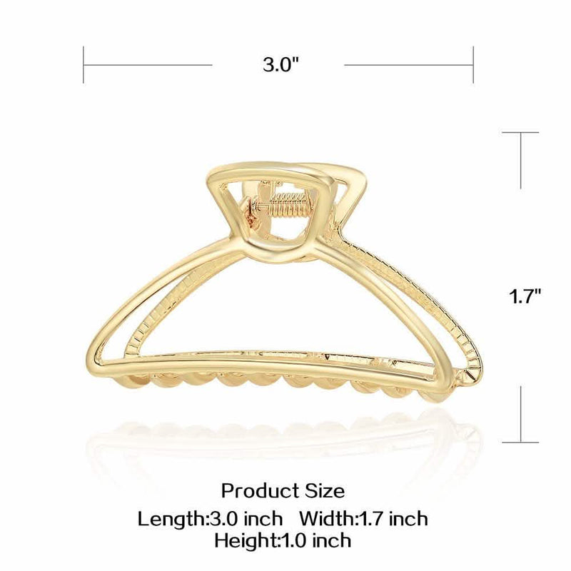 3-Pack: Metal Hair Clips Women's Shoes & Accessories - DailySale