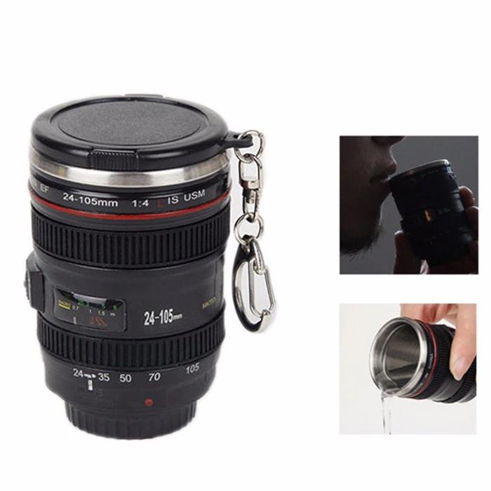 3-Pack: Mini Camera Lens Shot Glasses Kitchen & Dining - DailySale