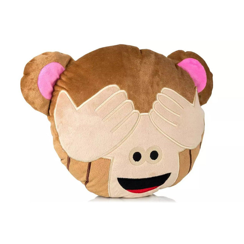 3-Pack: Monkey Emoji Pillows Bedding - DailySale