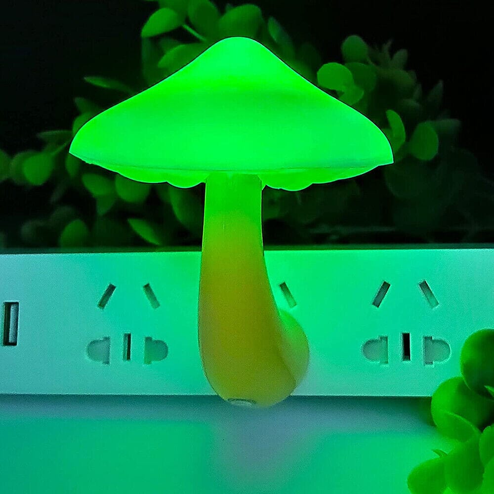 3-Pack: Mushroom Night Light with Dusk to Dawn Sensor Indoor Lighting - DailySale