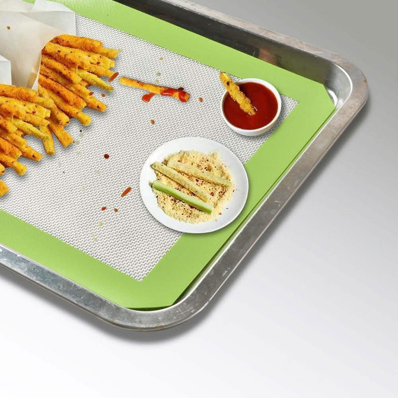 3-Pack: Non-Stick Heat Resistant Silicone Baking Mat Kitchen & Dining - DailySale