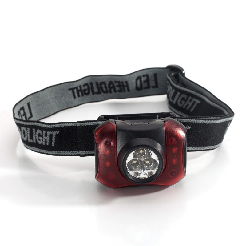 3-Pack: Outdoor Nation Hands-Free 7-LED Headlamp Sports & Outdoors - DailySale