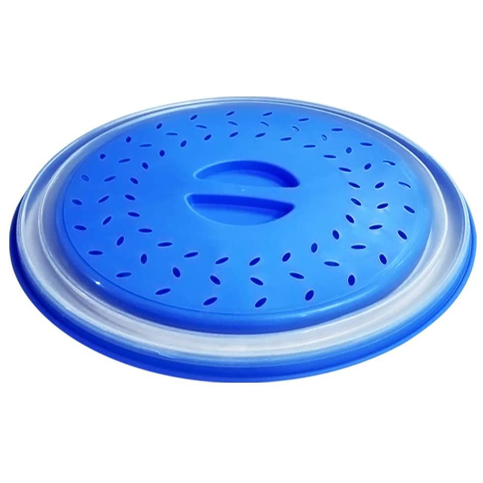 3-Pack: OUZIFISH 10.5 inch Collapsible Food Plate Lid Cover Kitchen & Dining - DailySale