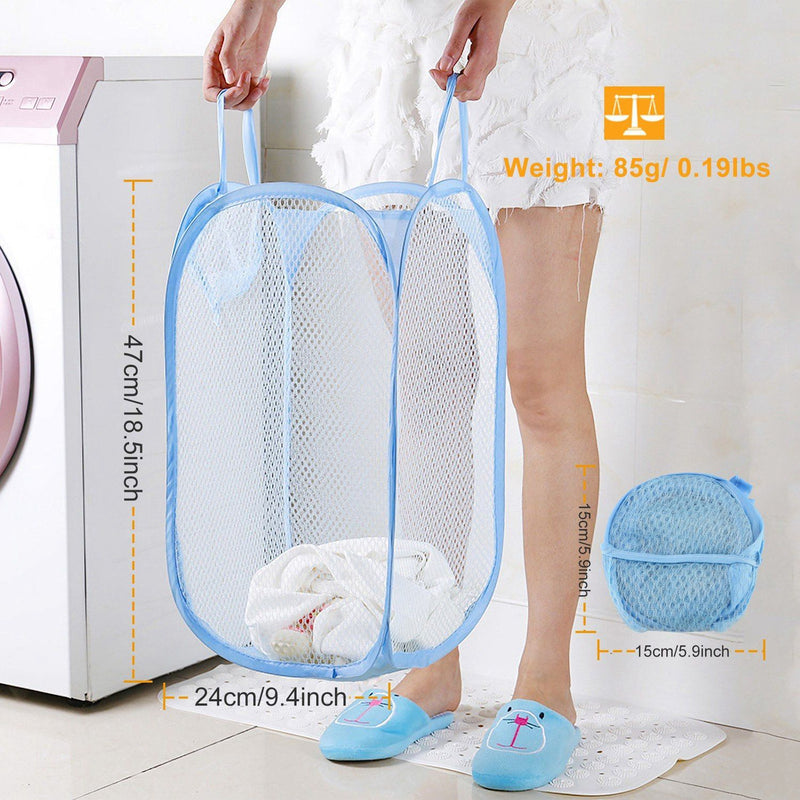 3-Pack: Pop-Up Laundry Hampers Foldable Closet & Storage - DailySale