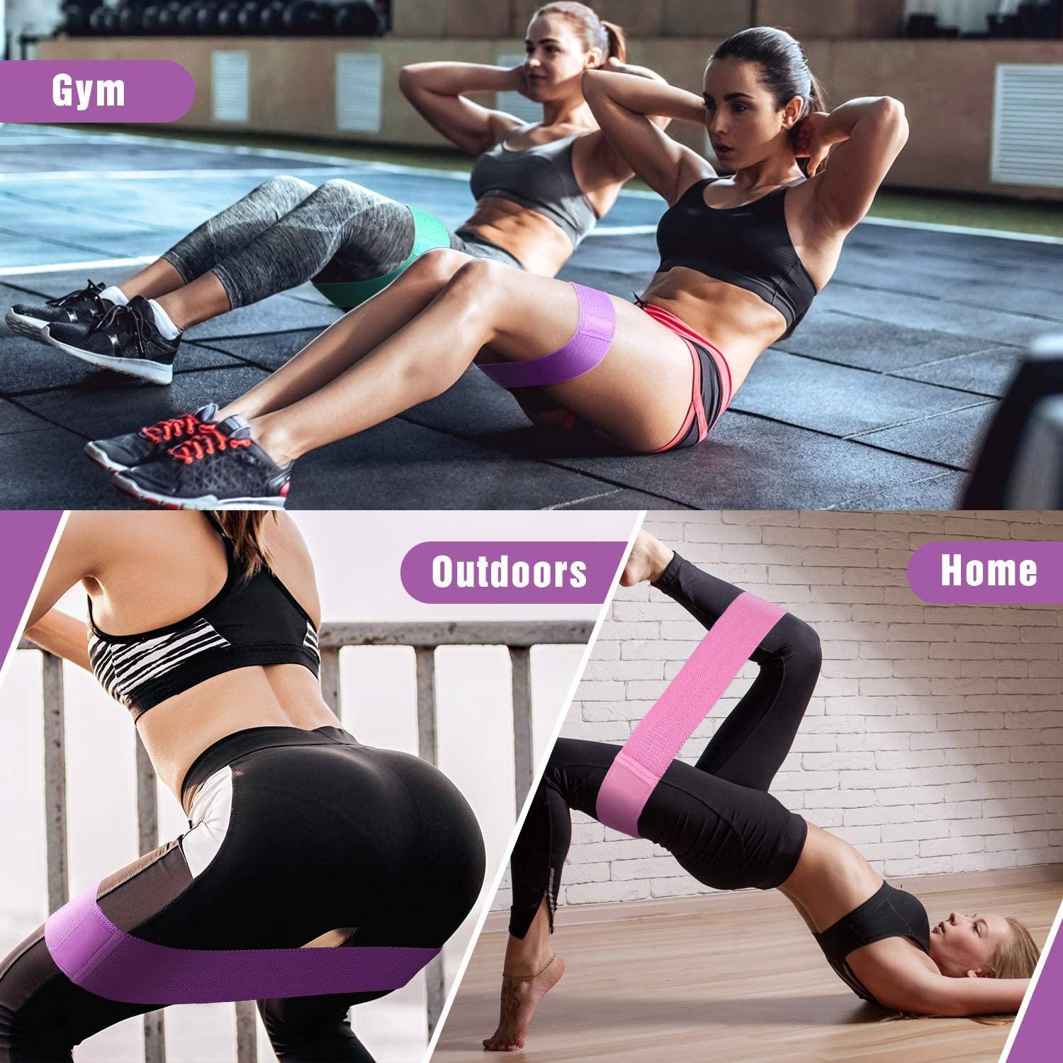 3-Pack: Resistance Bands For Legs And Butt Exercise, 43% OFF