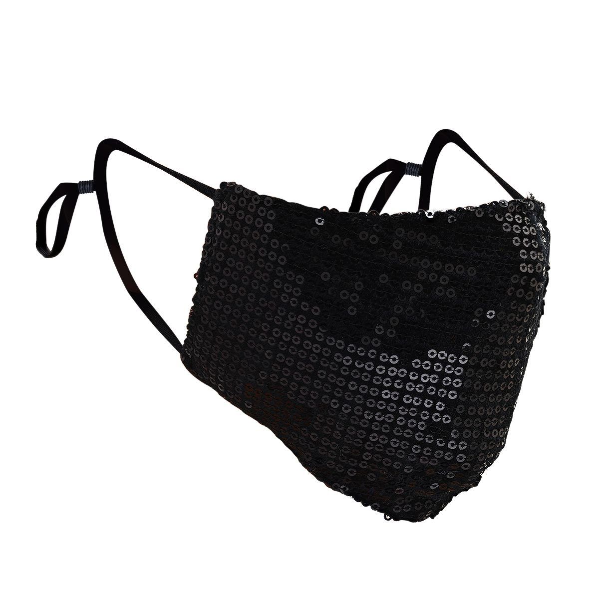 3-Pack: Reusable Washable Fitted Sequin Mask Face Masks & PPE - DailySale