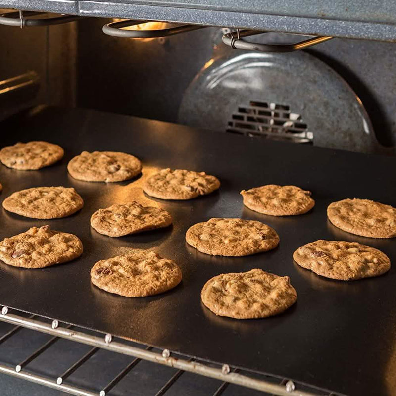 3-Pack: RL Treats 23-Inch-by-16.25-Inch Non Stick Teflon Oven Liners Kitchen & Dining - DailySale