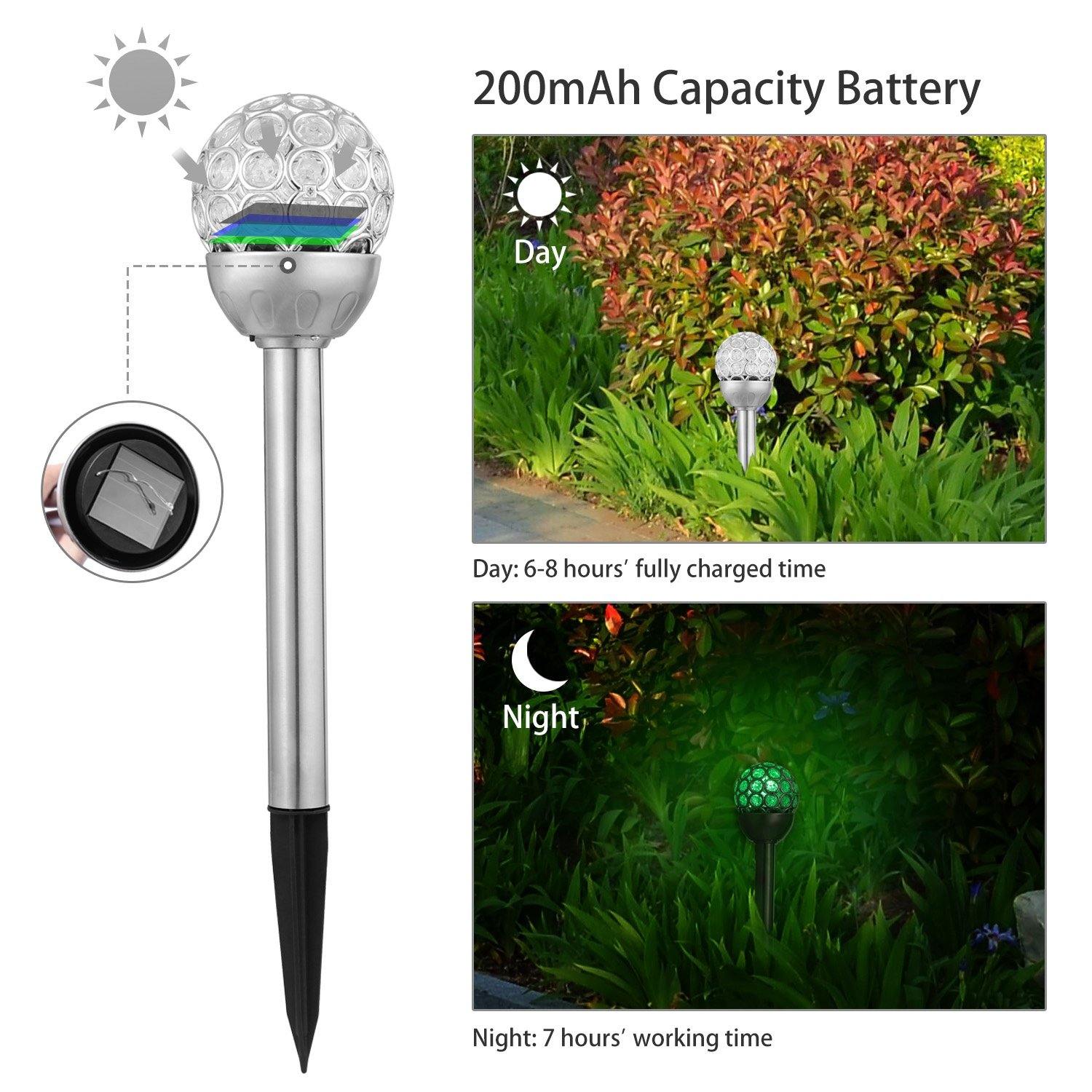 3-Pack: Solarek Outdoor Solar Lights Outdoor Lighting - DailySale