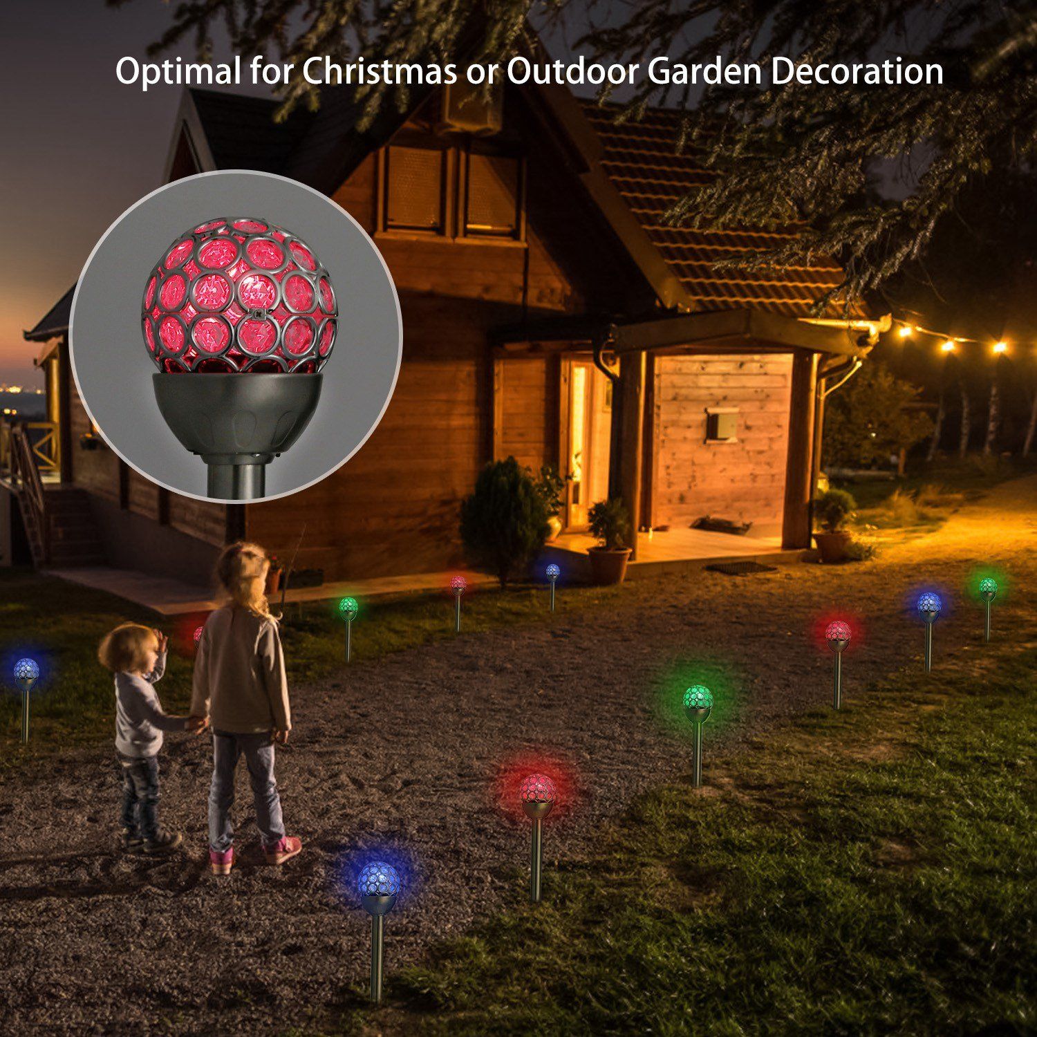 3-Pack: Solarek Outdoor Solar Lights Outdoor Lighting - DailySale