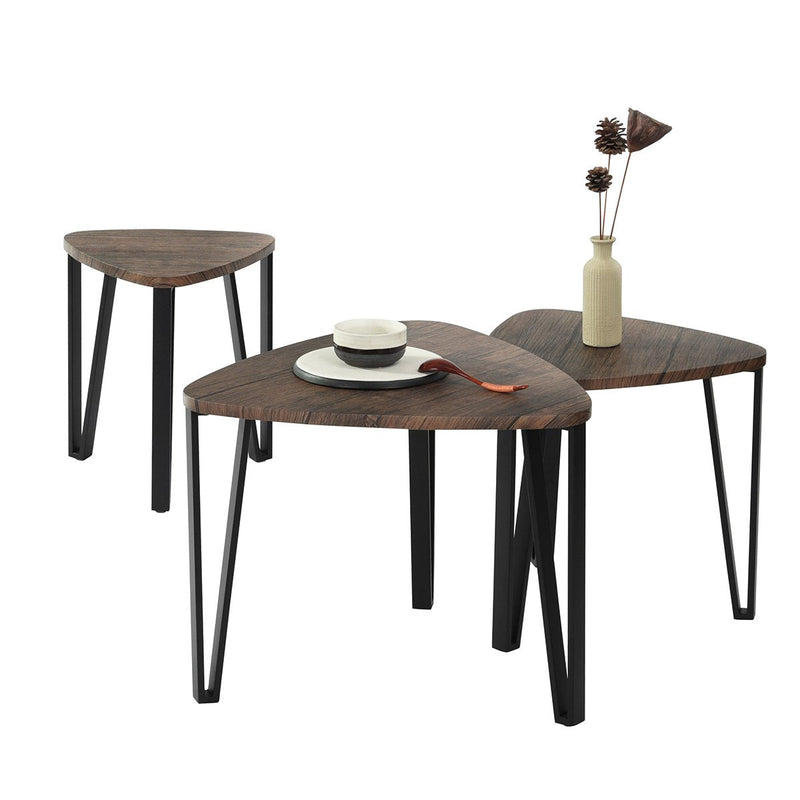 3-Pack: Stacking Side Table Set Furniture & Decor - DailySale