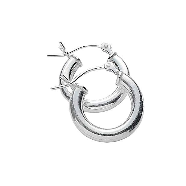 3-Pack: Sterling Silver Hoop Earrings Jewelry - DailySale