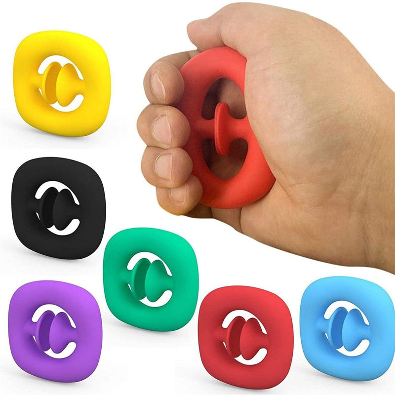 3-Pack: Stress Relieving Snapper Fidget Toy- Assorted Colors Wellness - DailySale